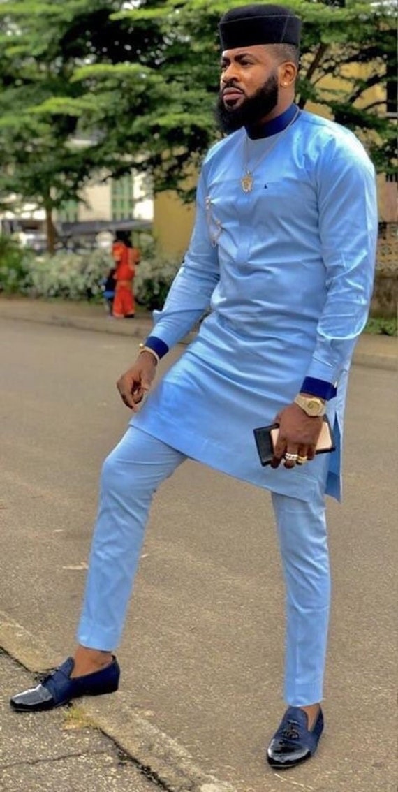 Pantalon style africain sale