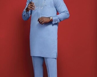 African men's clothing / African fashion/ wedding suit/dashiki / African men's shirt/ vêtement africain/ chemise et pantalon/ Ankara styles