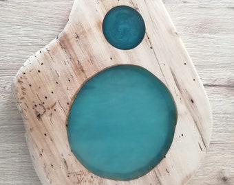 Handmade serving board, cutting board, cheese board | Epoxy cutting board, epoxy resin waste wood