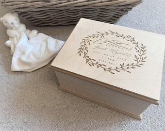 Baby Memory Box | Keepsake Box | Newborn Baby Memories | Childhood Memories | Children | Keepsakes | Baby Gift | Personalised | Engraved