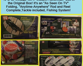 Vintage Fishing Package of 3 Classic as-seen-on-tv Fishing Tools