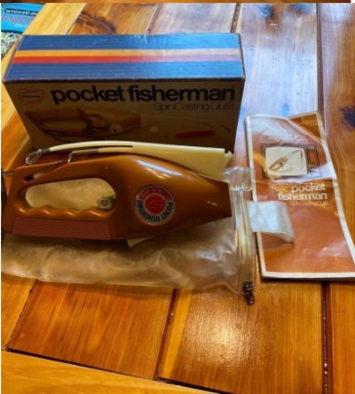 NOS Vintage 1972 Ronco Popeil Pocket Fisherman Etsy