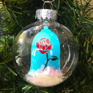 Enchanted Rose Ornament
