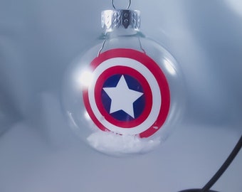 Captain America Ornament