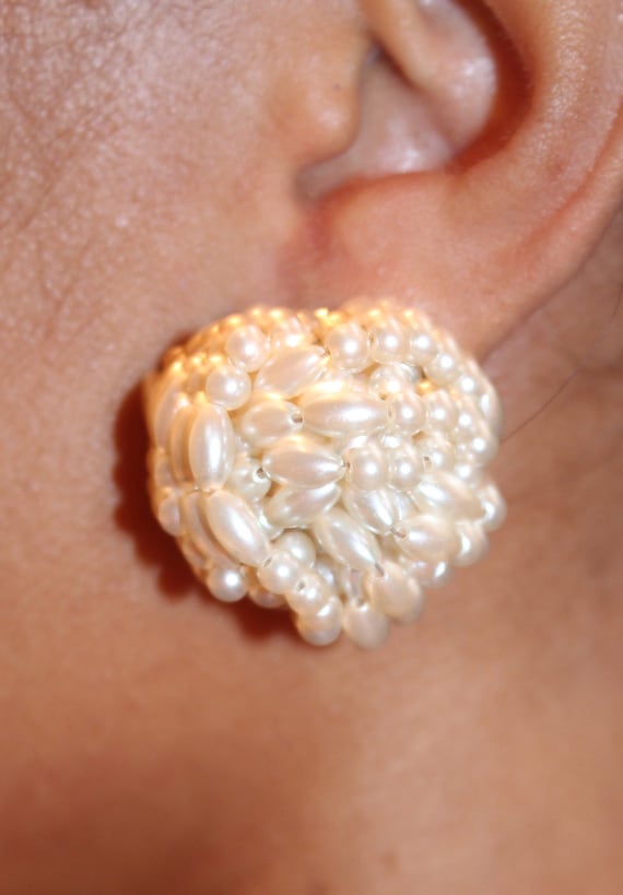 【VINTAGE HOLLYWOOD】Pearl Bubble Earrings★ピアス VINTAGE HOLLYWOOD(ヴィンテージハリウッド) ピアス(メンズ