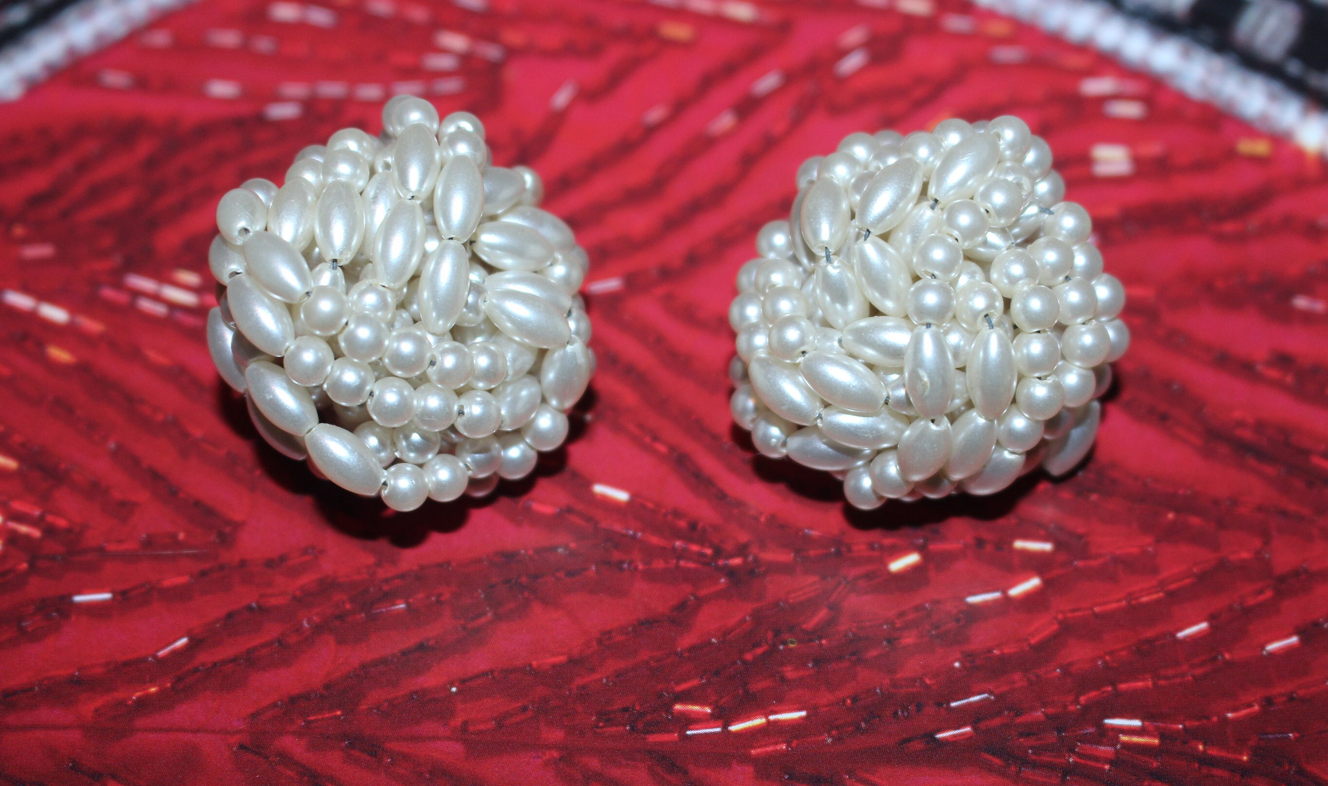 【VINTAGE HOLLYWOOD】Pearl Bubble Earrings★ピアス il_1080xN.3591572247_fxsf.jpg