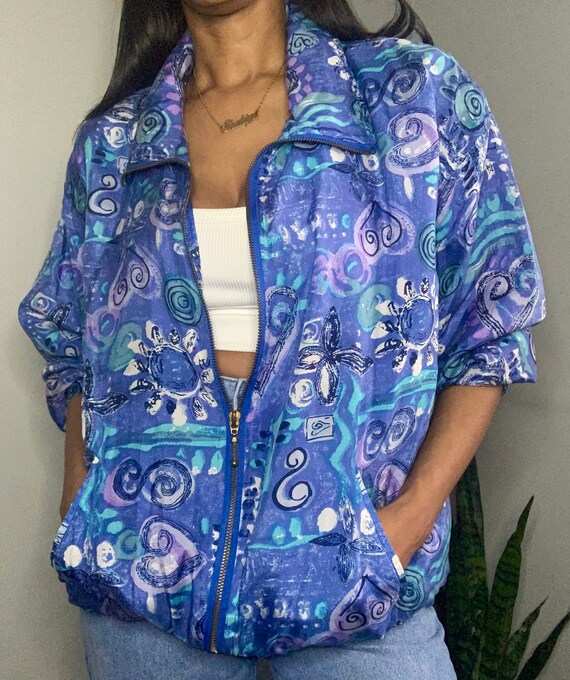 Vintage 1980s Printed Jacket - image 2