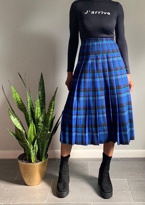 Vintage Pendleton Plaid Skirt