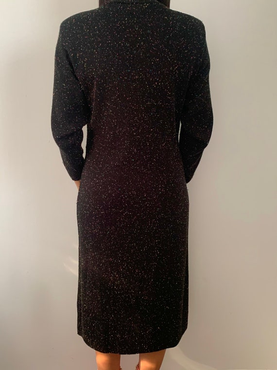 Vintage "Sprinkles" Sweater Dress - image 6