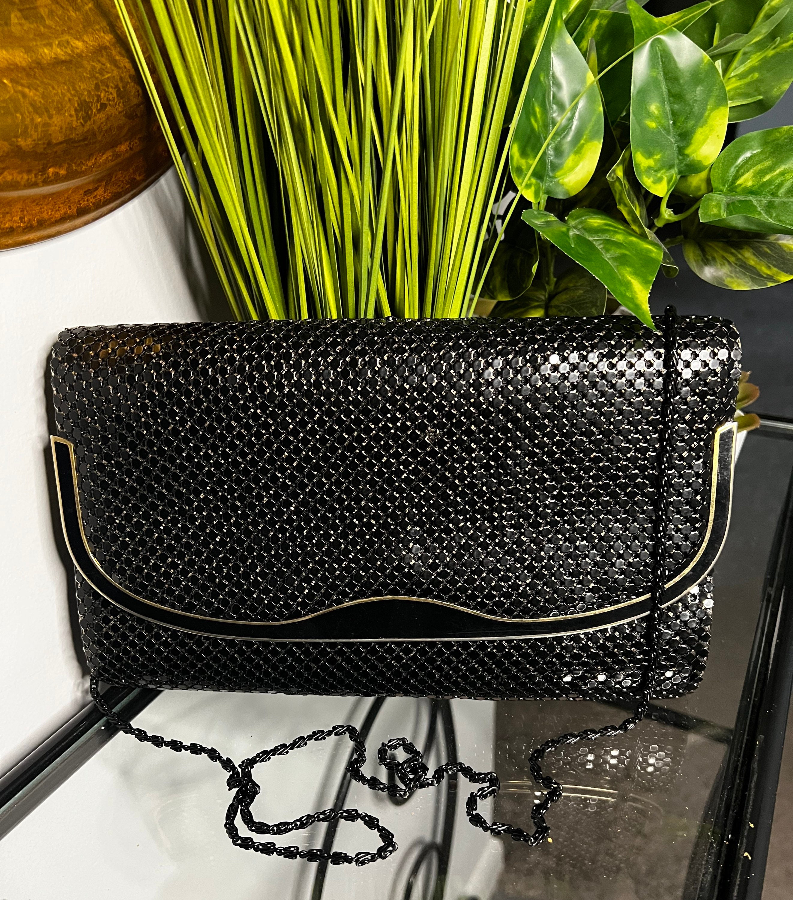 vintage chainmail purse