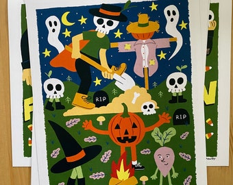 Spooky Storytellers Print