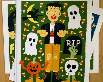 Halloween Print 4 Pack
