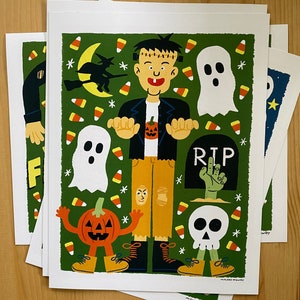 Halloween Print 4er Pack