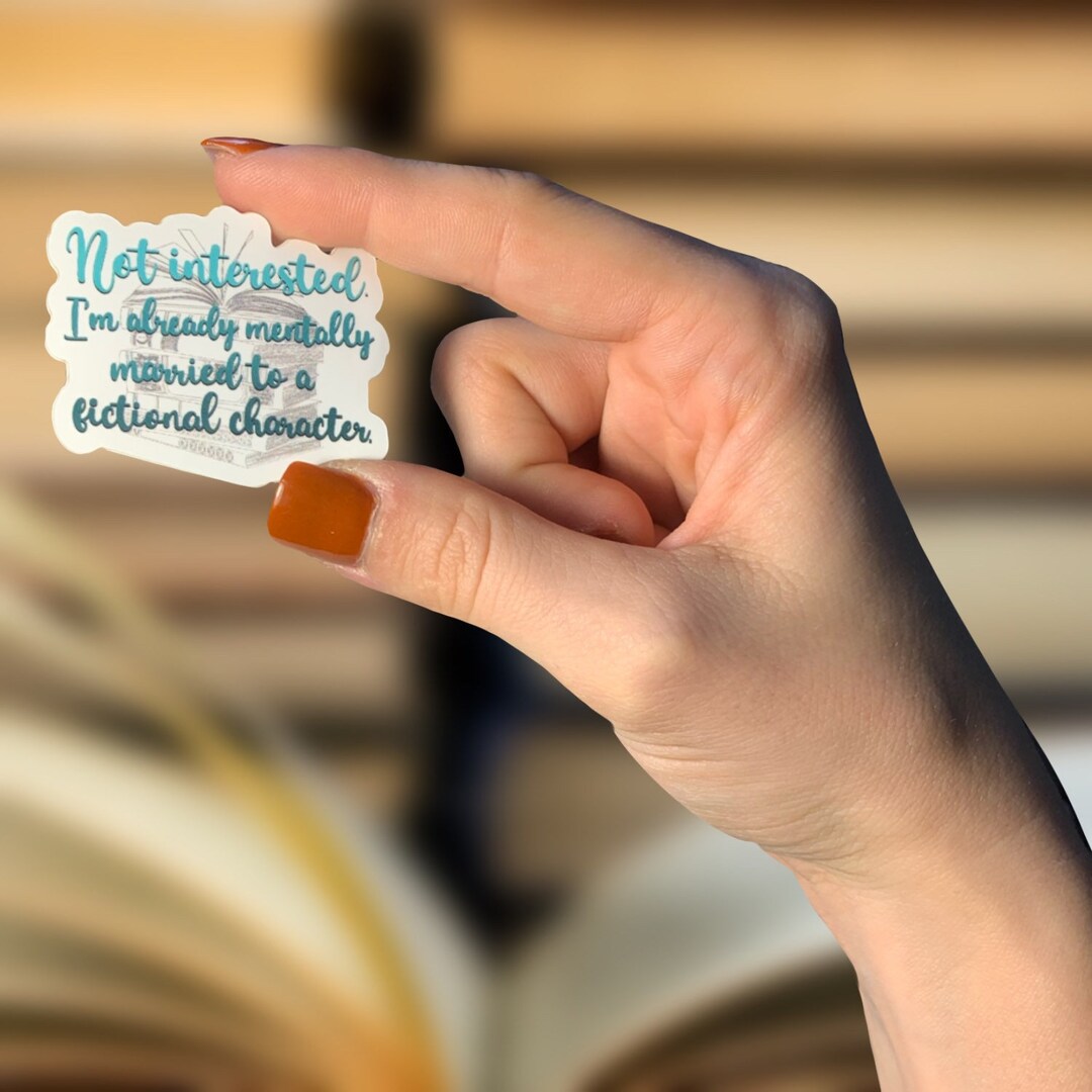 Married to a Fictional Character - Etsy
