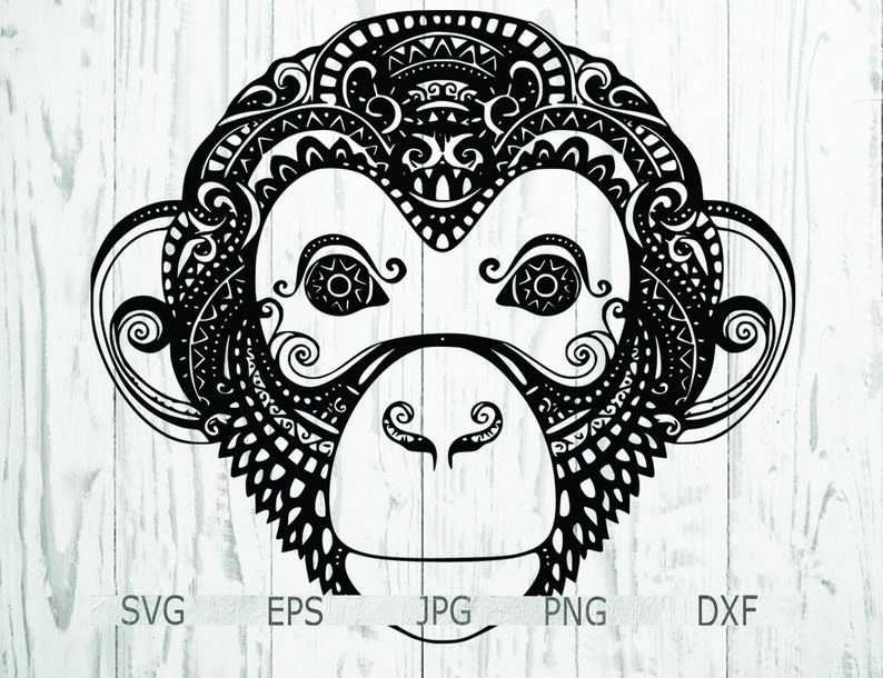 Download Svg christmas Monkey svg Monkey clipart Monkey silhouette ...