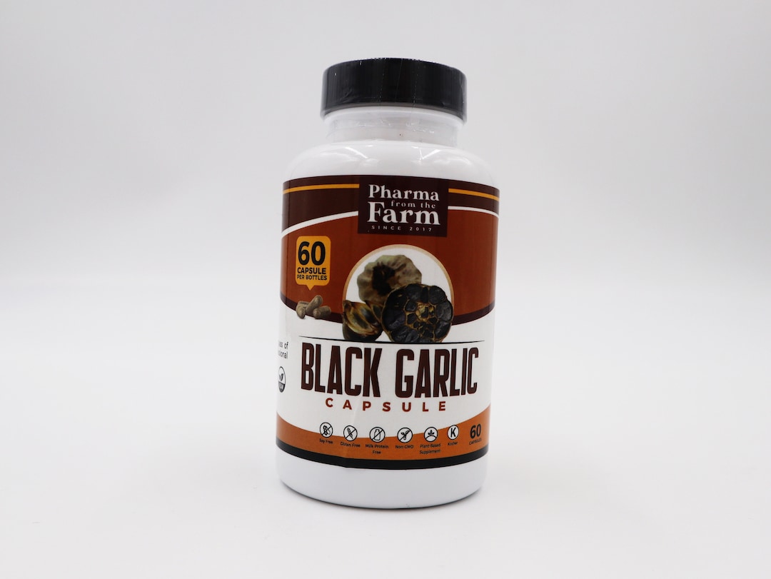 Black Garlic Supplement Etsy