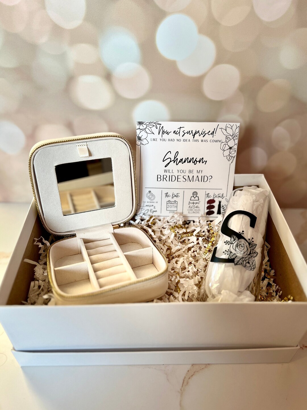 Personalized Bridesmaid Proposal Box - Etsy