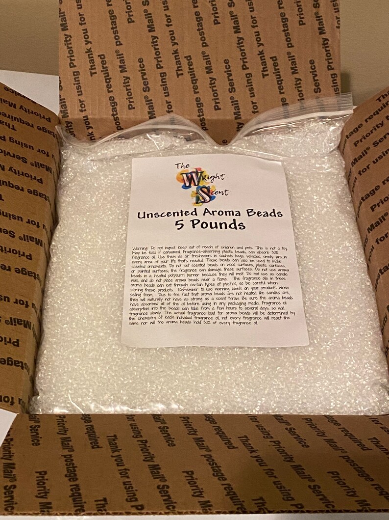 5lbs Unscented Aroma beads Aroma Bead Air Fresheners Car Air Etsy