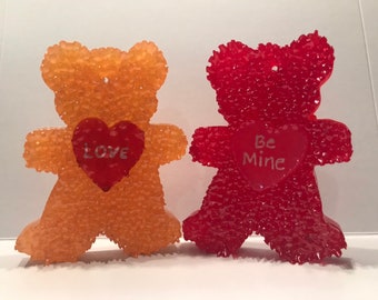 Valentines Car Scent, Teddy Bear Freshies, Car Scents, Car Candle, Valentine's Day Freshies, Valentines Car Freshies, Teddy Bear