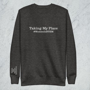 Women in STEM Unisex Premium Sweatshirt
