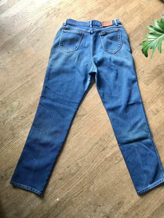 Vintage Women's Lee Rider Jeans | High Waisted | … - image 3