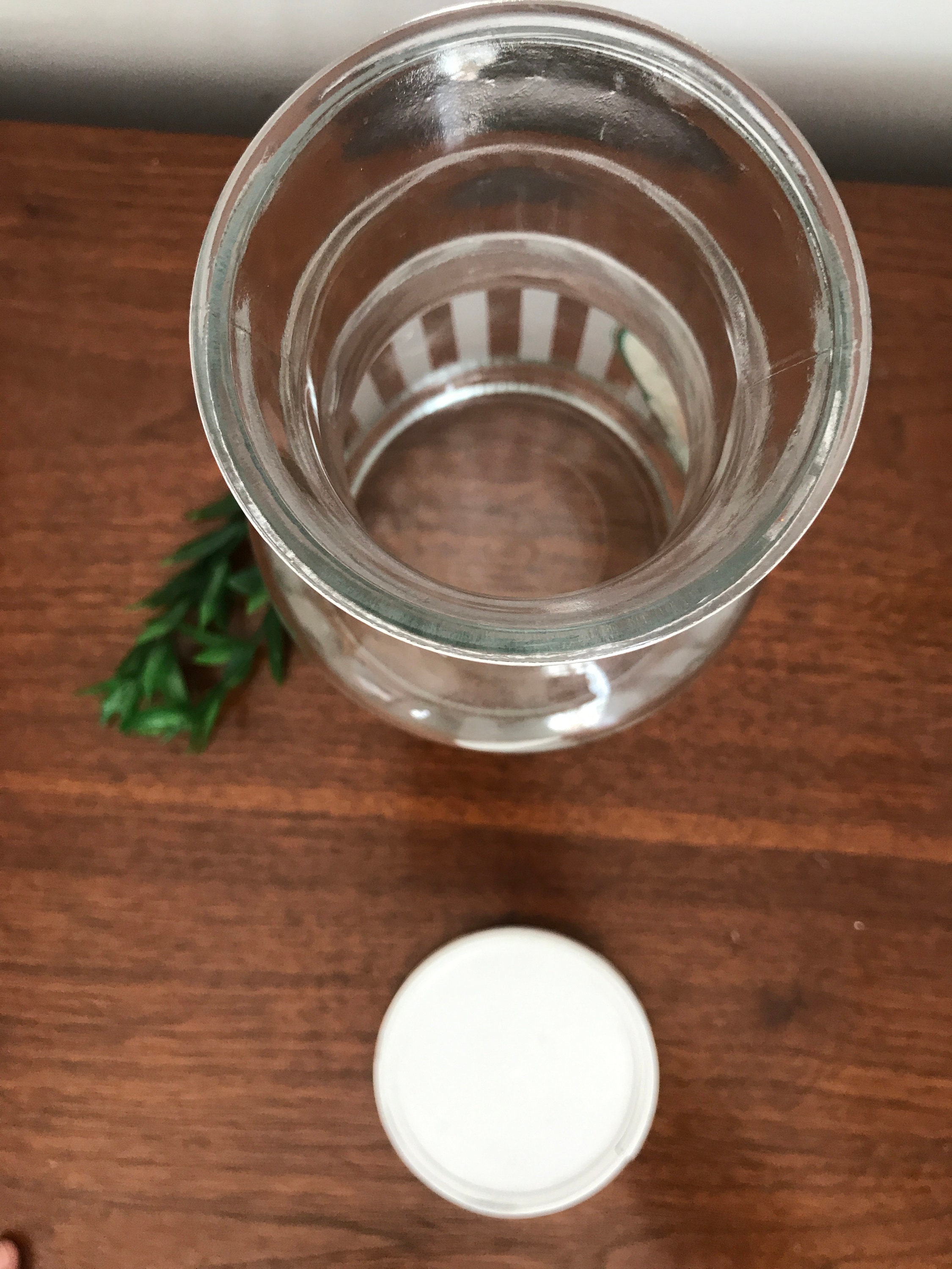 Vintage Orange Juice Carafe With Lid Frosted Stripes White Etsy