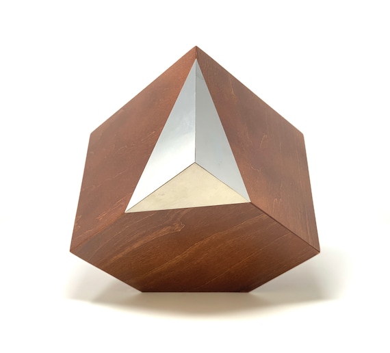 Urne de cremation moderne fendue pour cendres Enterrement Moderne Double Urne En bois Cercueil funeraire en bois Etsy France