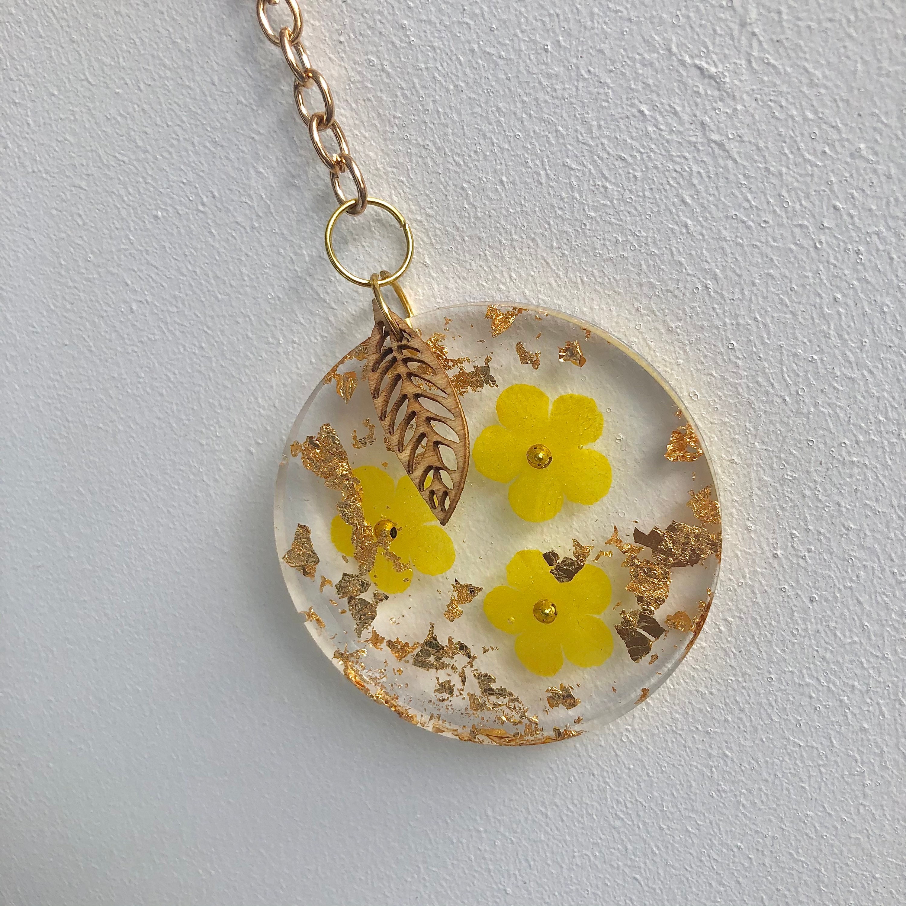 Yellow Flower Wall Hanging Home Decor Wall Decor Etsy