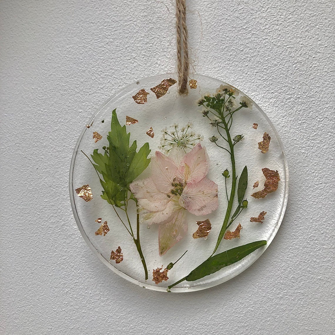 Botanical Wall Hanging Dried Flower Wall Hanging Pressed Etsy