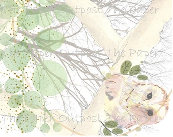 MOTHER EARTH Signature Pages Digikit Digital Printable Background, Instant Download, Printable Digital Image, Paper Outpost ThePaperOutpost