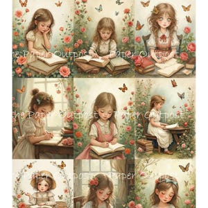 I LIBRI SONO BENEDIZIONI Digikit Immagine stampabile bei libri, libri stravaganti ThePaperOutpost Pam al Paper Outpost