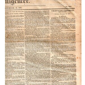 Vintage Newspaper Digital Kit: Printable Ephemera for Junk Journals image 2
