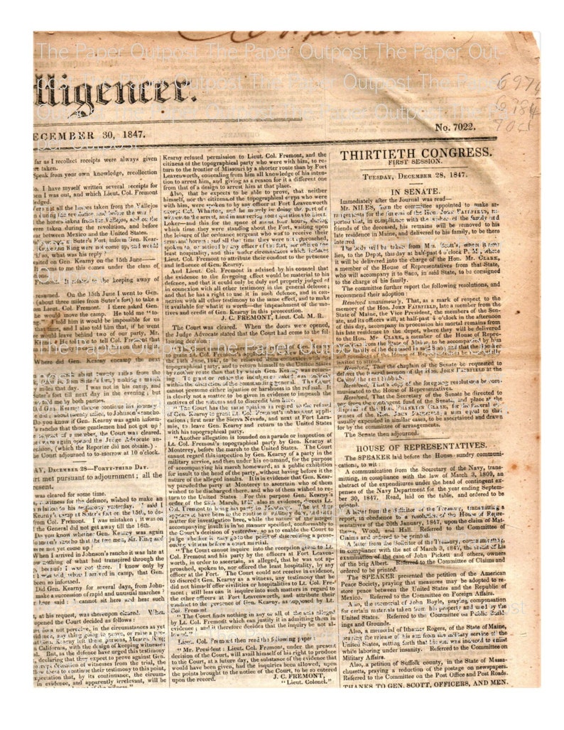Vintage Newspaper Digital Kit: Printable Ephemera for Junk Journals image 2