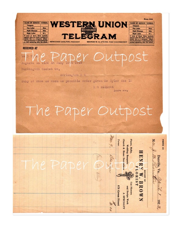 Newspaper Vintage Digital Kit Digital Printable Junk Journal Junk Journal  Vintage Ephemera the Paper Outpost the Paper Outpost Old Newspaper 