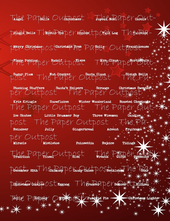 Christmas Words digital printable kit digi kit digikit christmas vintage xmas words with different backgrounds digitals holidays new year