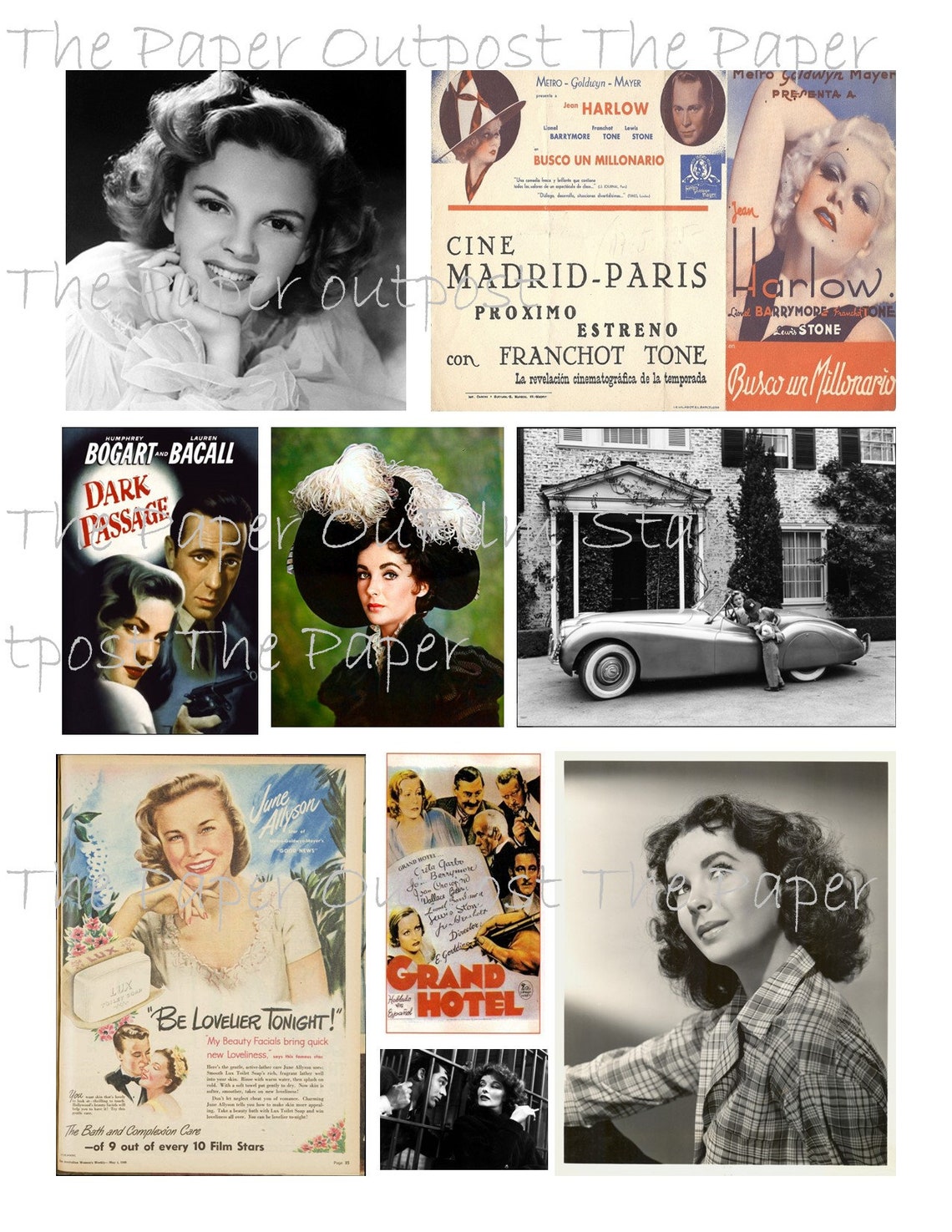 FILM STAR Digital Download Printable Image Digikit Instant - Etsy