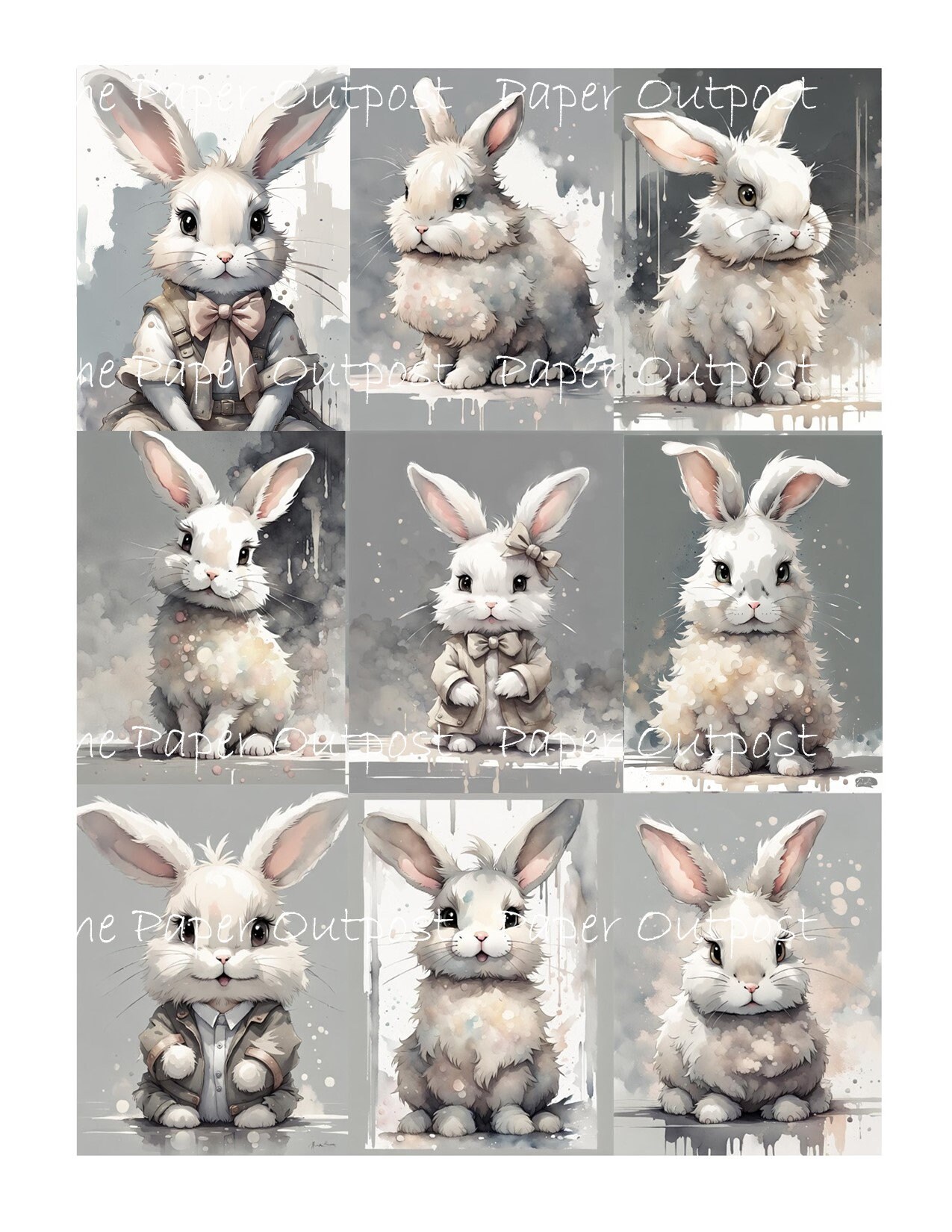 Rabbit-PaperCutting-様 リクエスト 10点 まとめ商品❷ Rabbit in Traditional Chinese Paper Cut art 10841747 Vector