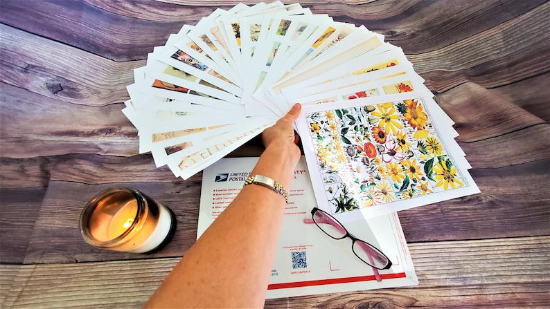 Vintage Digikits: 50 Mailed Pages, You Pick 10! bild 2