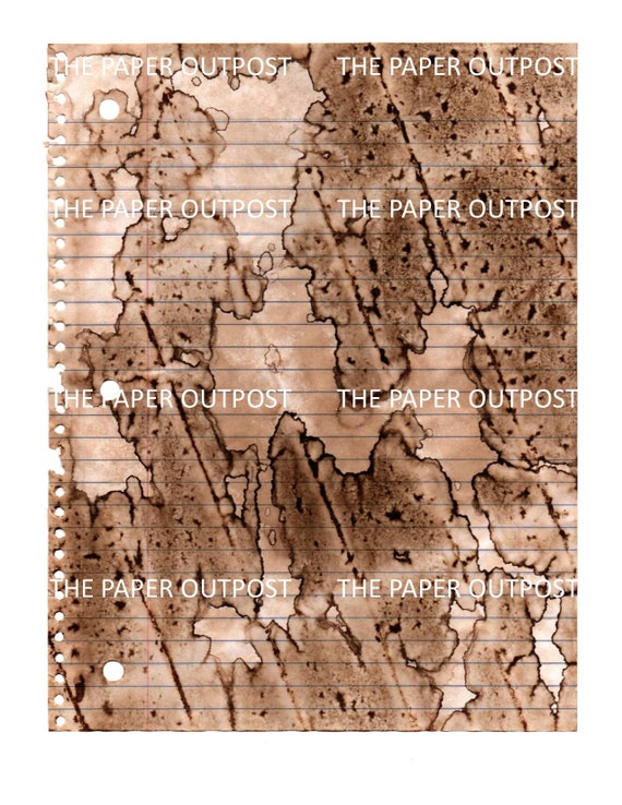 Coffee Dyed Papers #2 Digital Printable Kit Coffee Died Paper Coffee Pages Digikit Digi kit coffee dyed papers aged paper digital printable