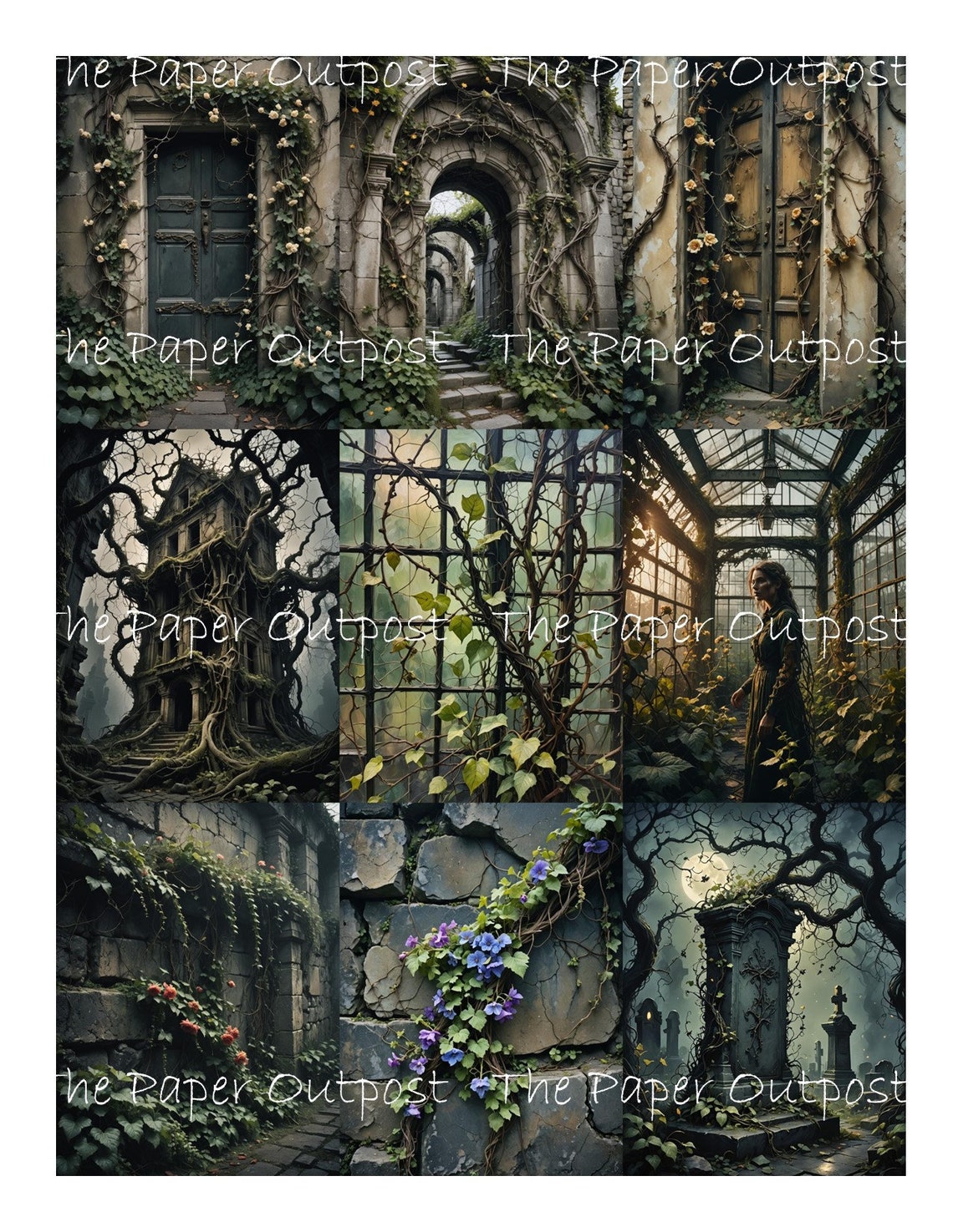 Villainous Vines Print