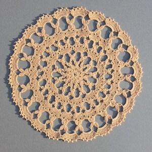 24 x Häkeldeckchen Spitzendeckchen Spitze Untersetzer Weiss /& Beige viele Muster