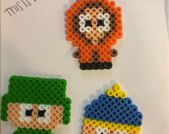 sonic perler bead art