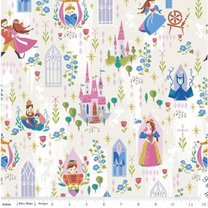 Riley Blake Little Brier Rose Fat Quarter Bundle 18 pcs Main Midnight Sparkle for Riley Blake Designs / Riley Blake Designs by Jill Howarth
