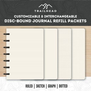 Trailhead Disc-Bound Journal Refill Packets: Keep Your Creativity Flowing