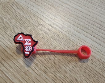 D3 - Delta Sigma Theta Sorority Straw Topper