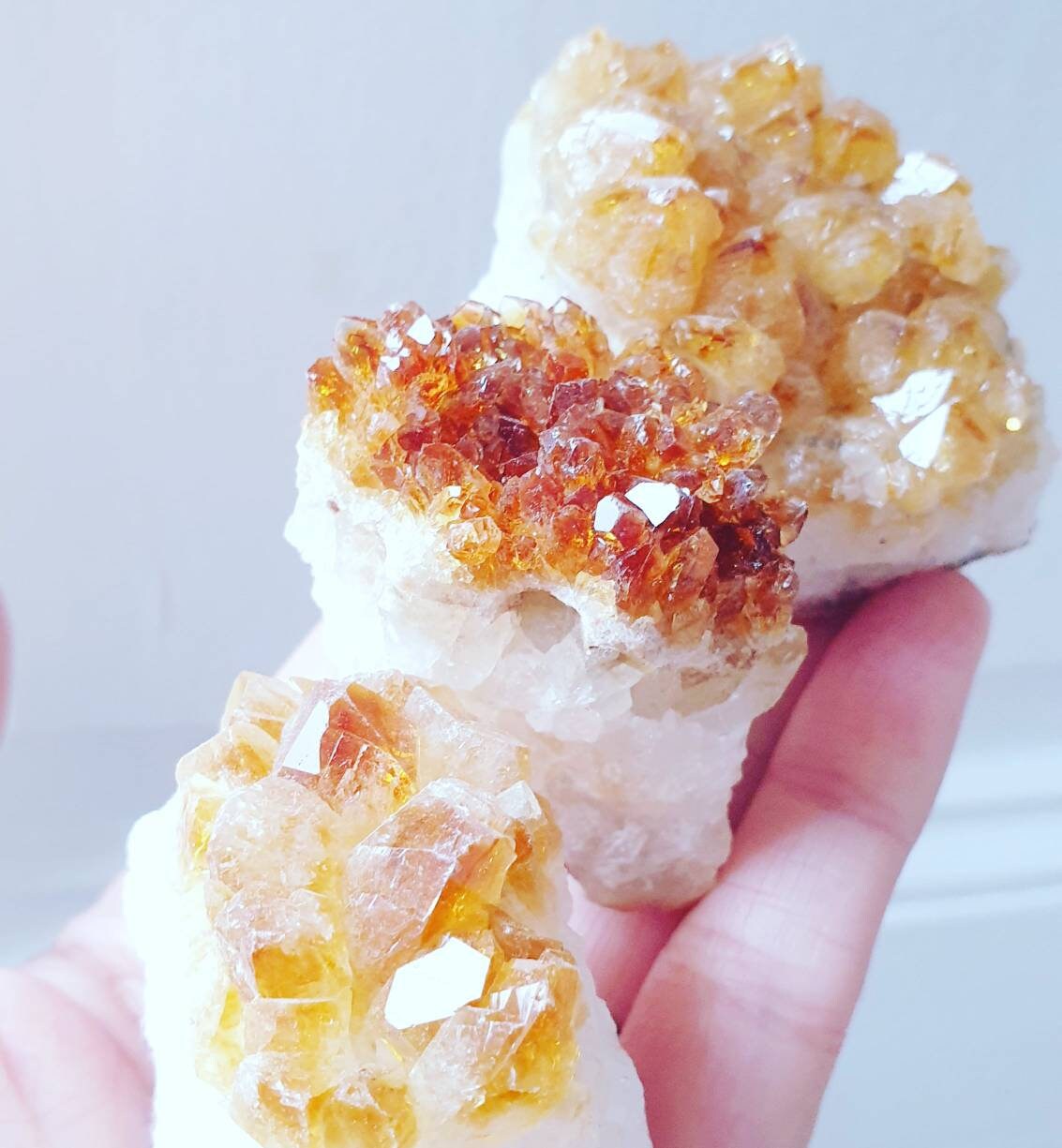 Améthyste Chauffée