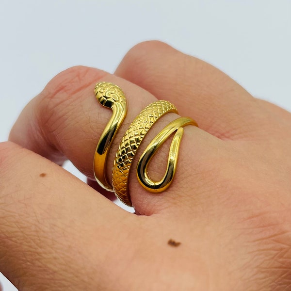 Bague serpent