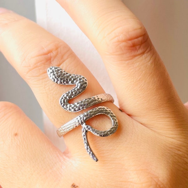 Bague serpent