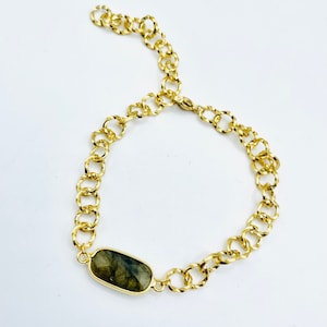 labradorite bracelet