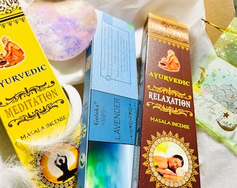 Relaxation incense box